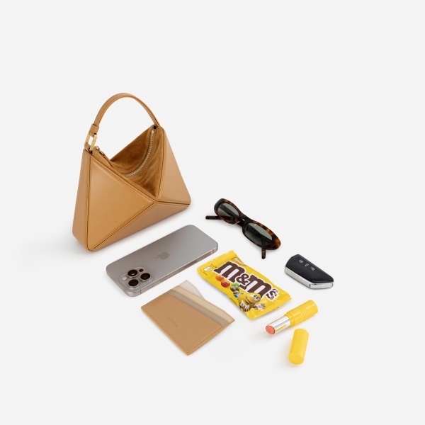 Mlouye Mini Flex Bag – Patent Black Mini Bags, view 5