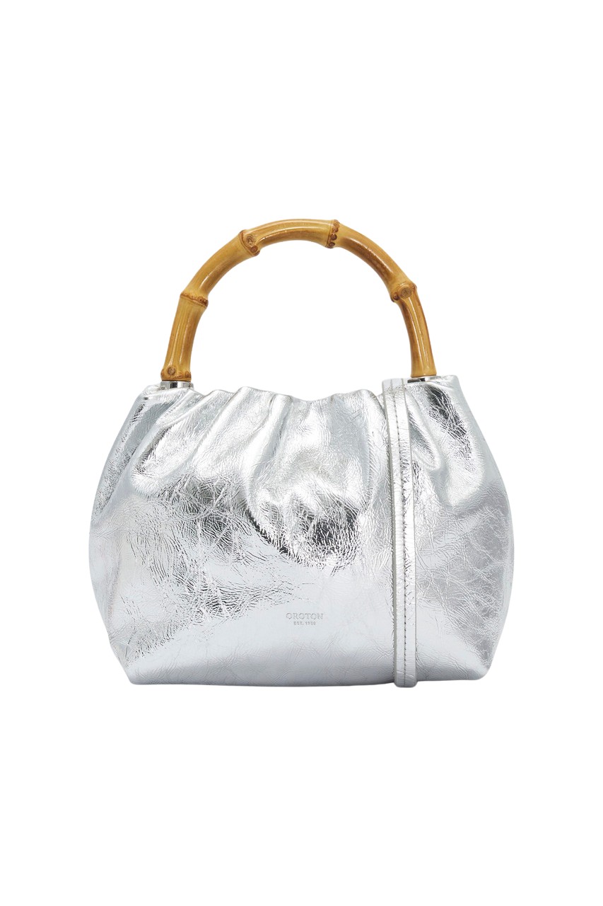Oroton Gretel Metallic Mini Top Handle
