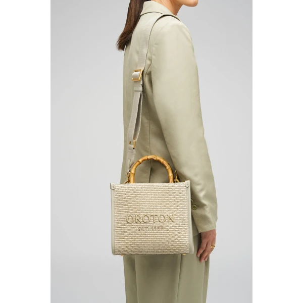 Oroton Lane Straw Tote