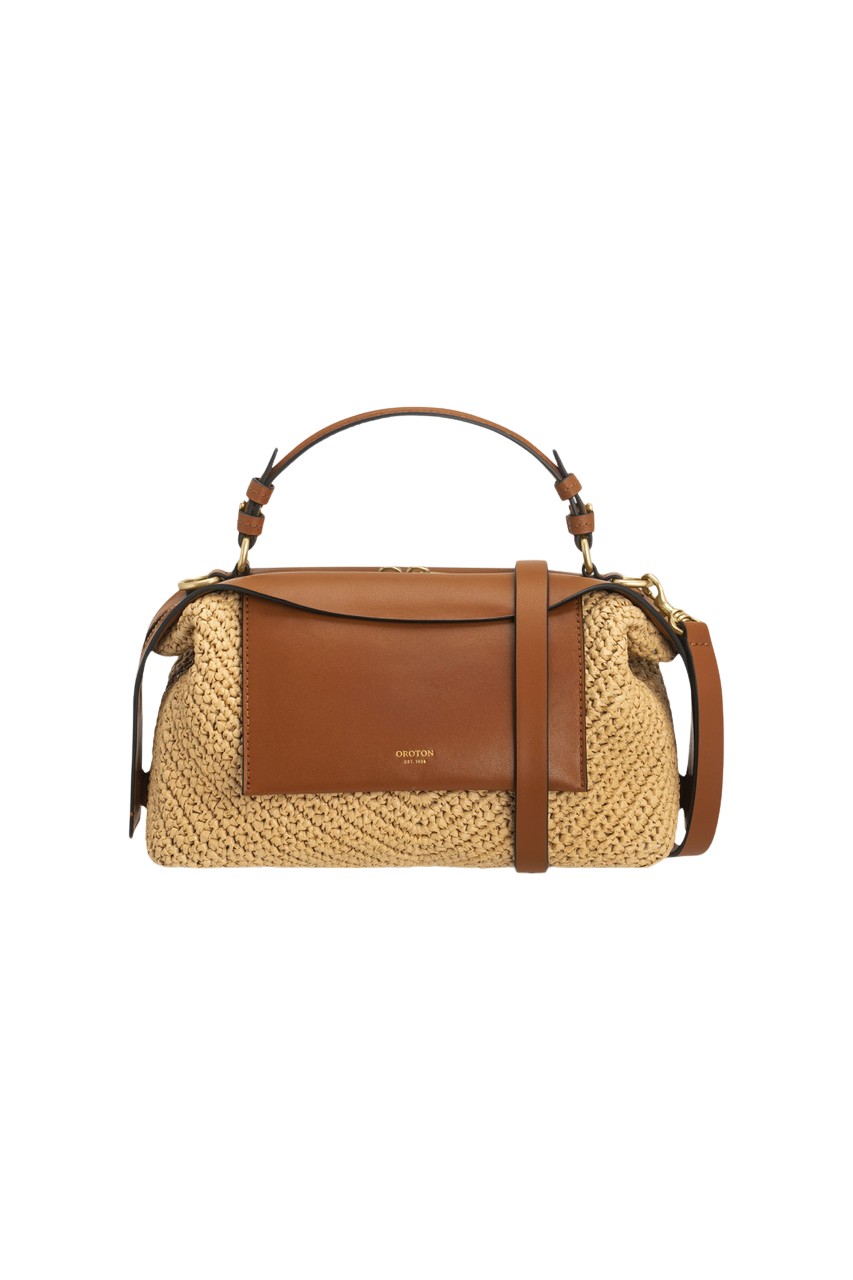 Oroton Mica Texture Small Bowler