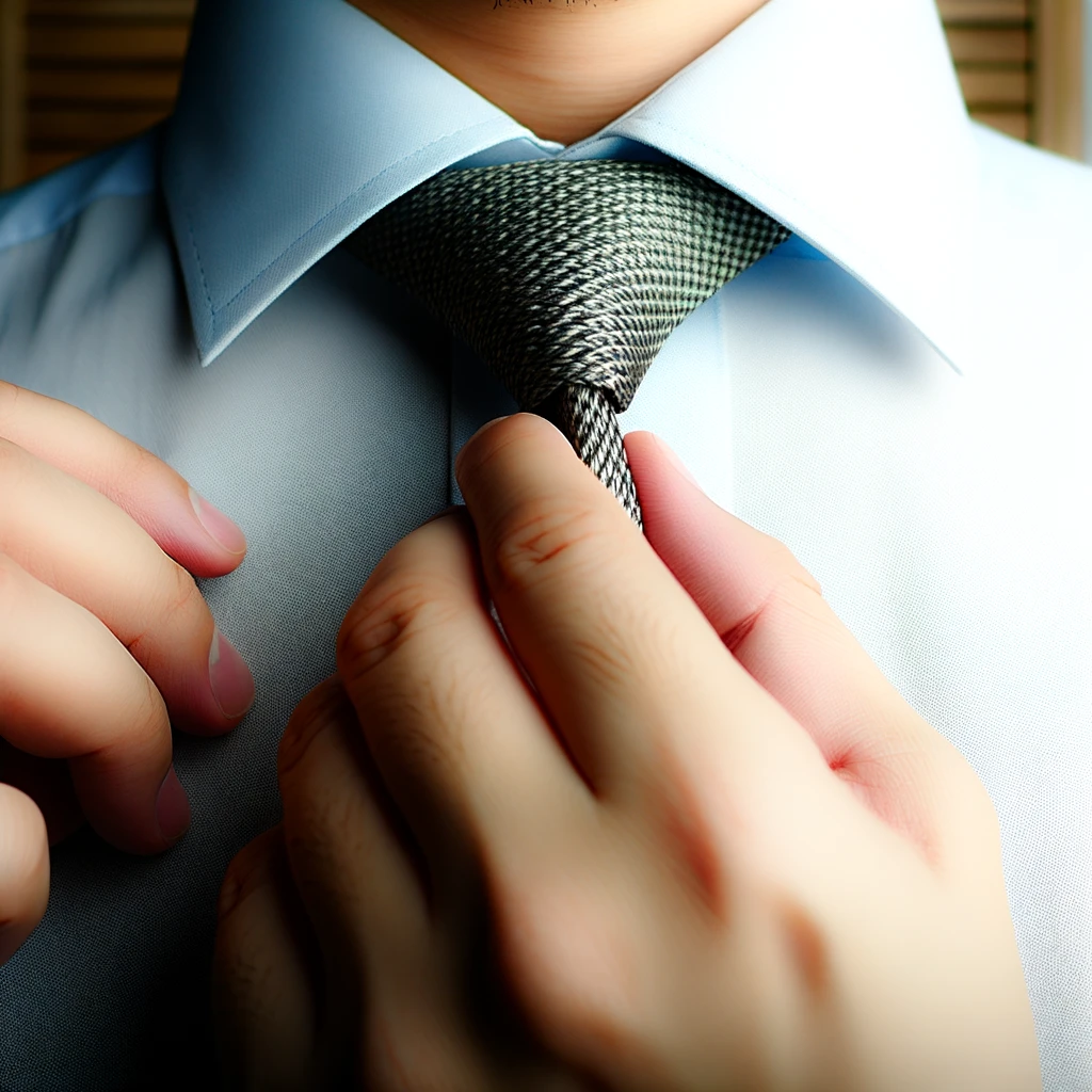 how to tie a tie