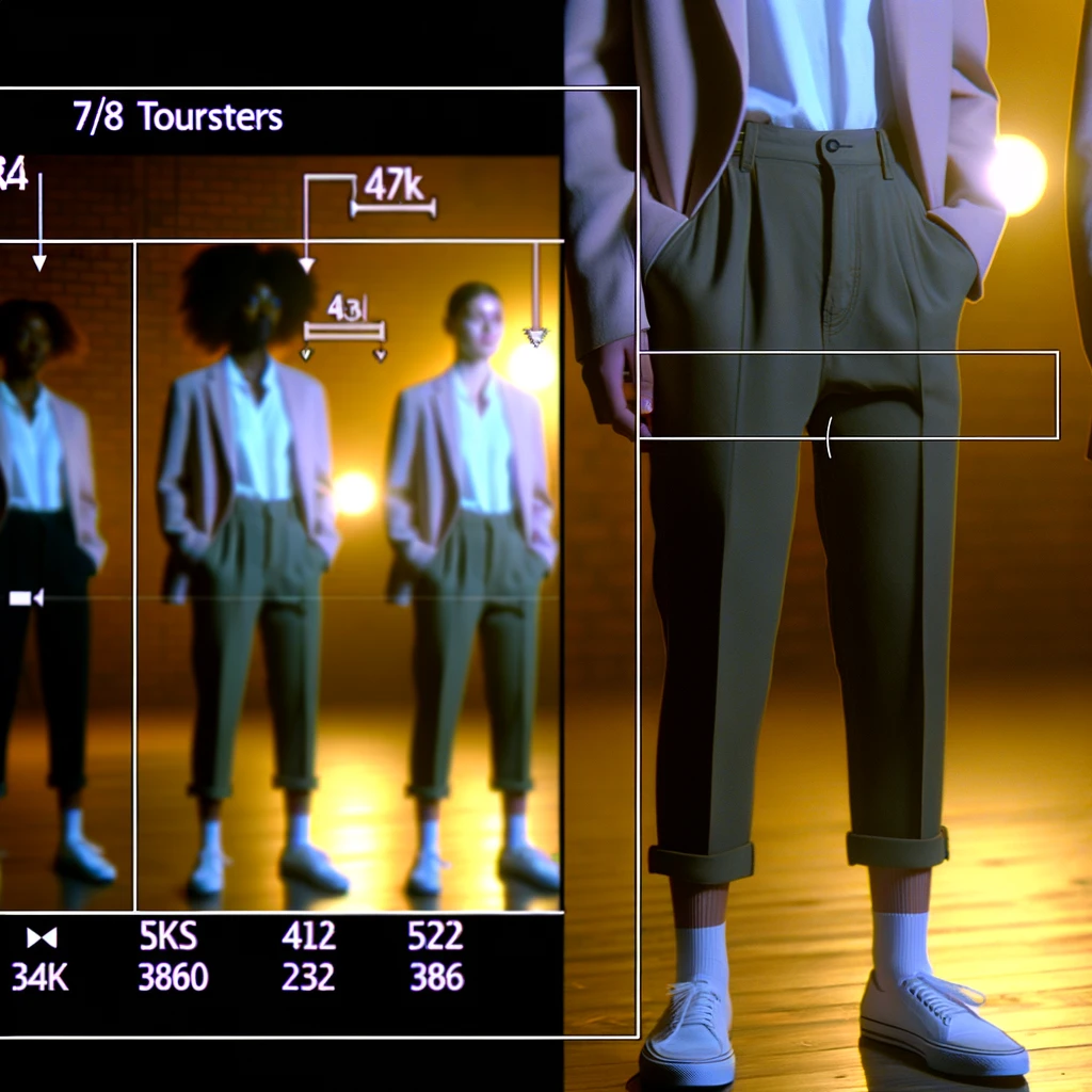 how to wear 7/8 trousers