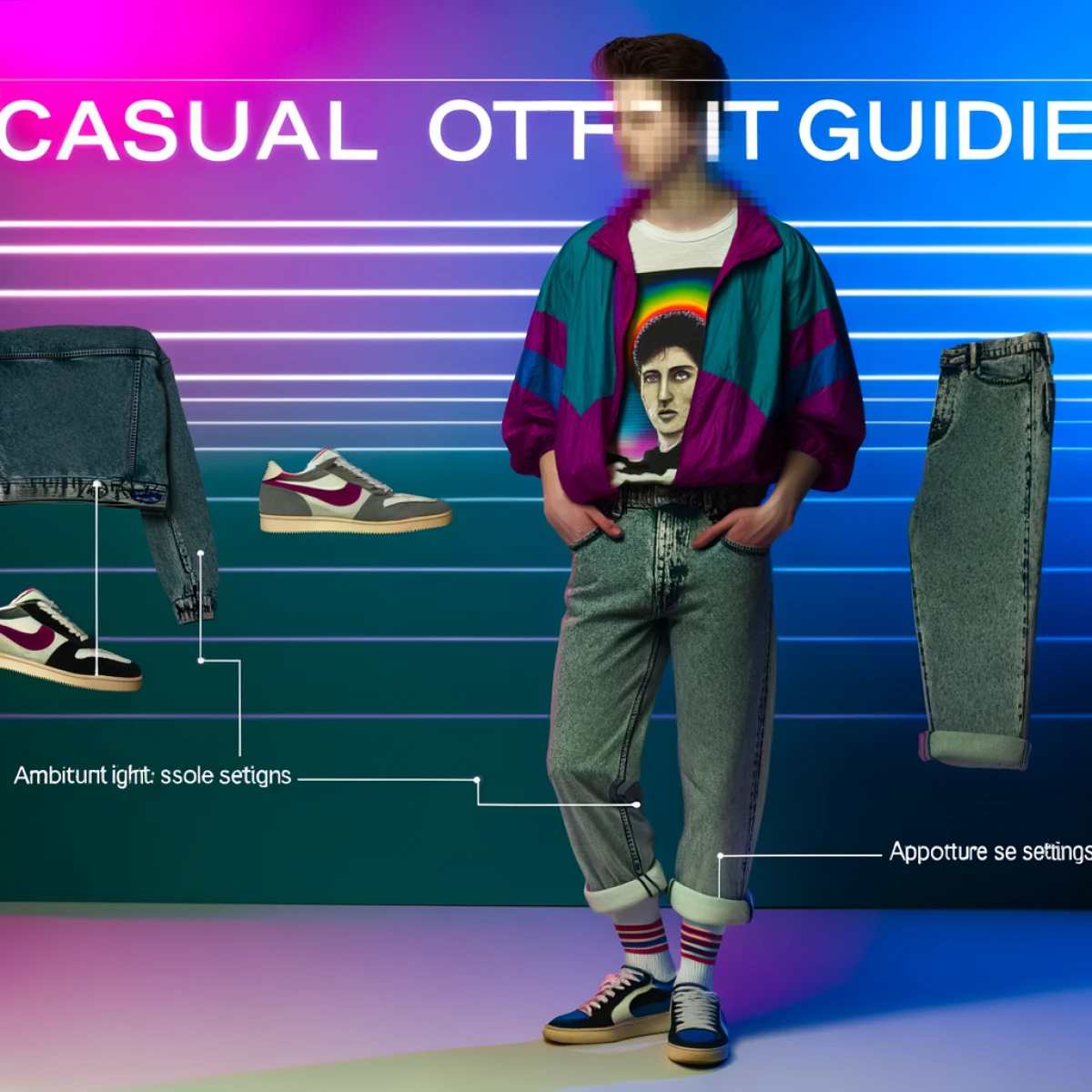 how to wear 80s casual