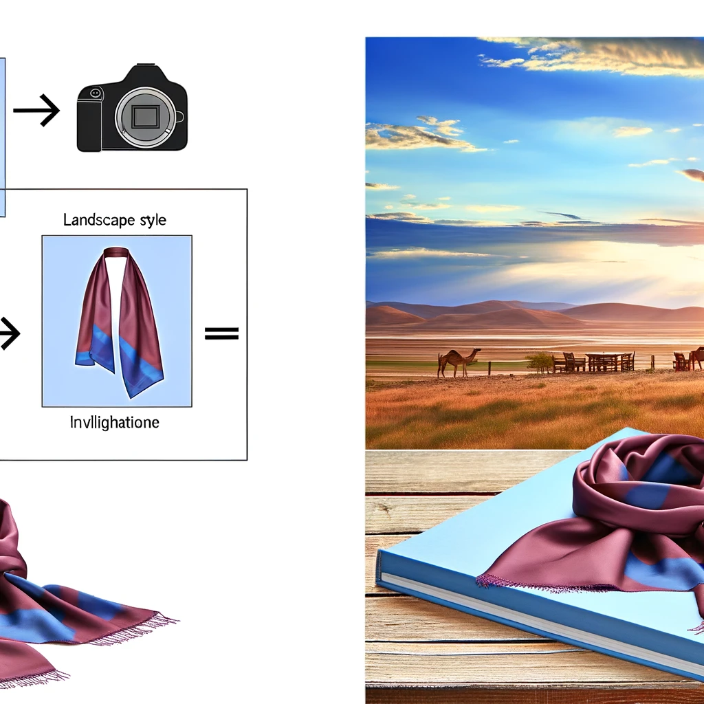 how to wear silk scarf