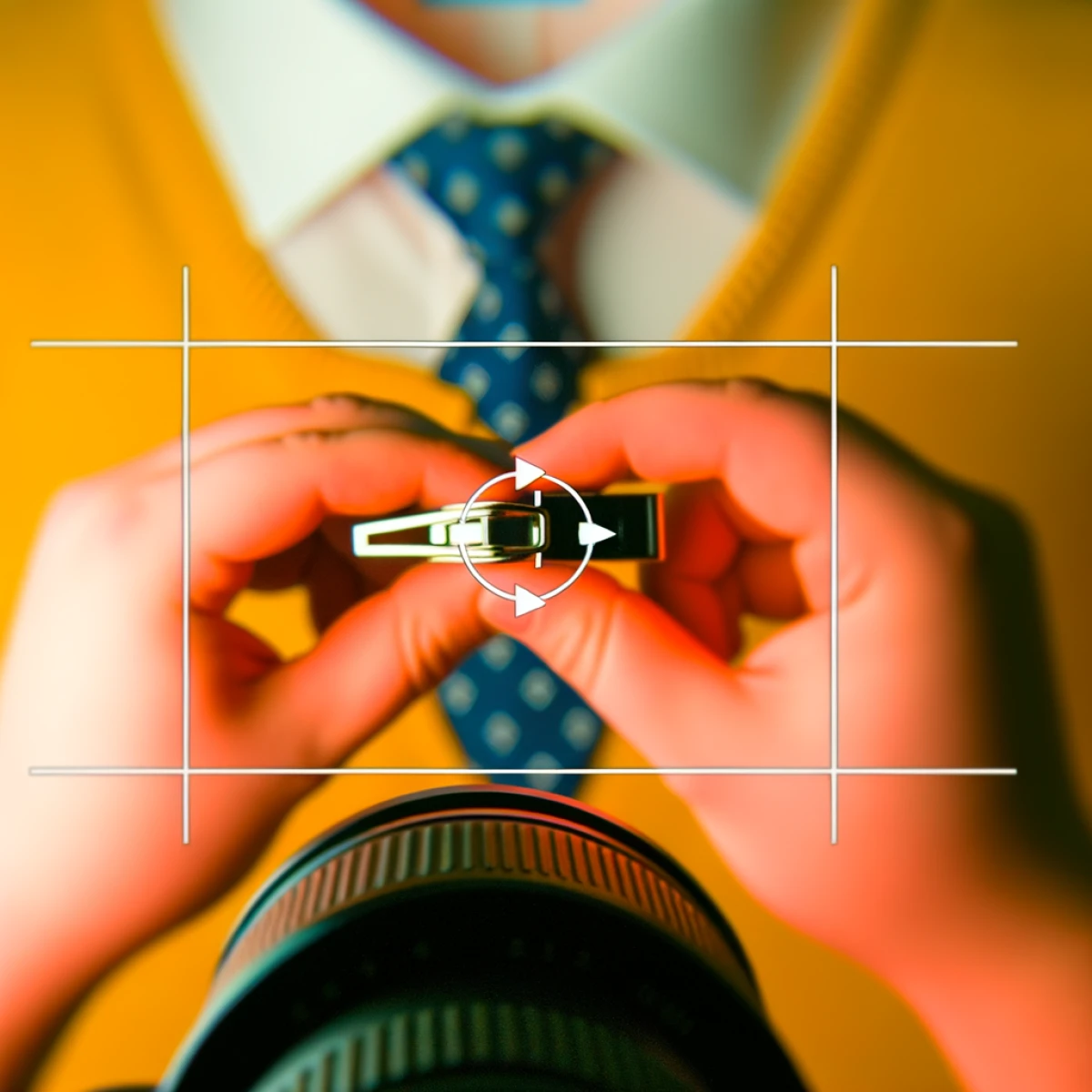 how to wear tie clip