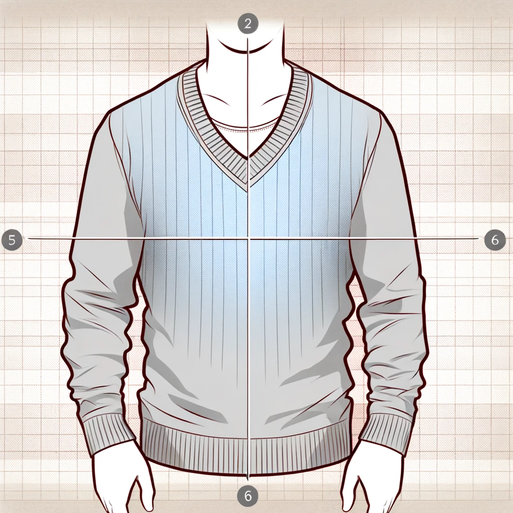 how to wear v neck sweater