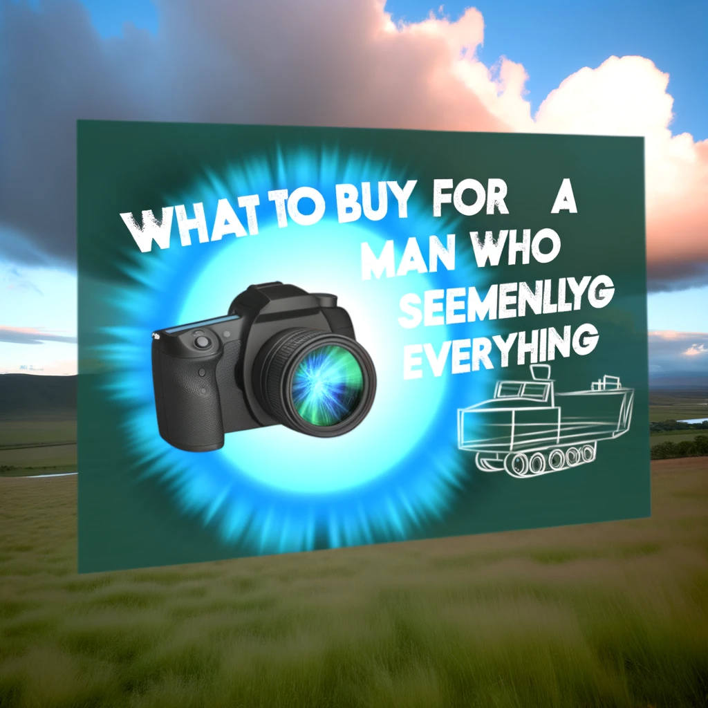 what to buy the man who has everything