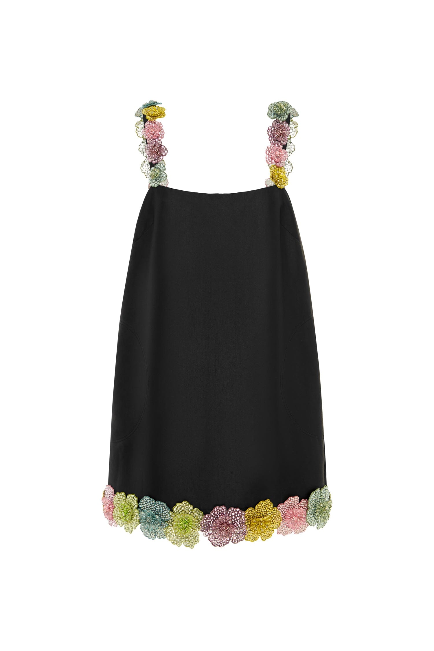 Alemais Lolita Mini Dress Black