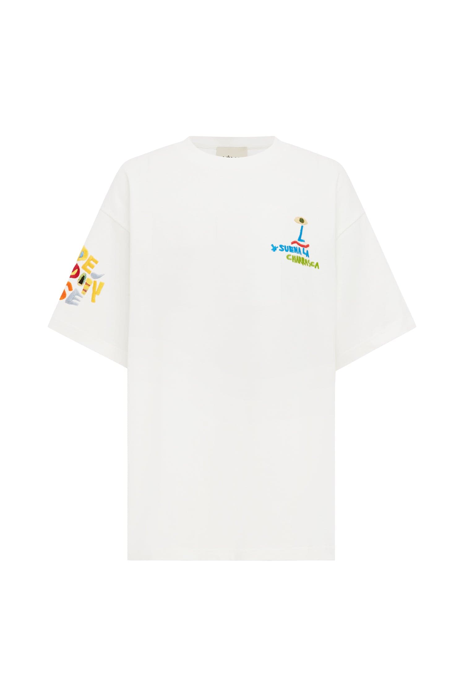 Alemais Nadia Embroidered Tee Top