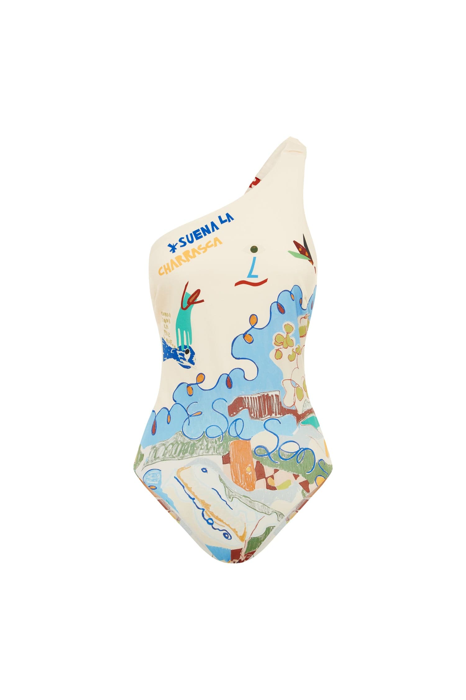 Alemais Nadia One Shoulder One Piece