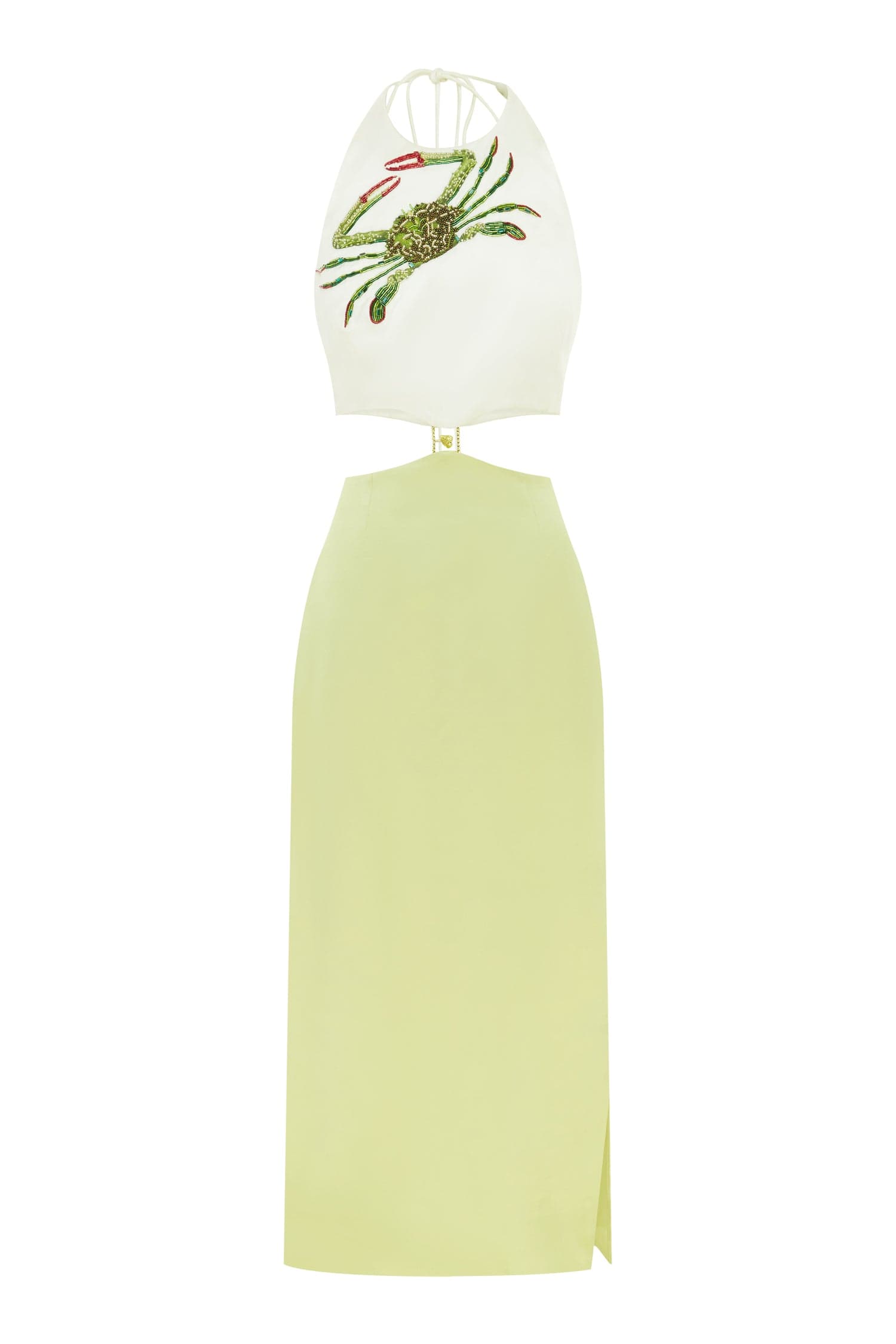 Alemais Seb Embellished Midi Dress