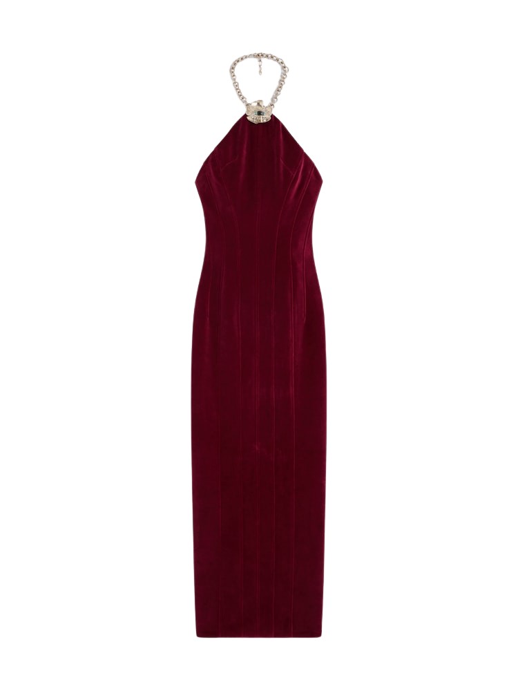 Schiaparelli Blooming Pansy Column Dress