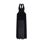 David Koma Racer Top And Tulle Crinoline Gown