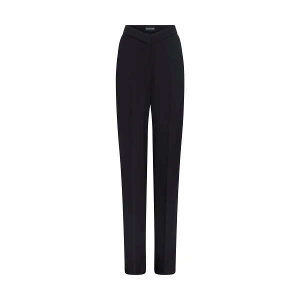 David Koma Straight Leg Tailored Trousers In Black