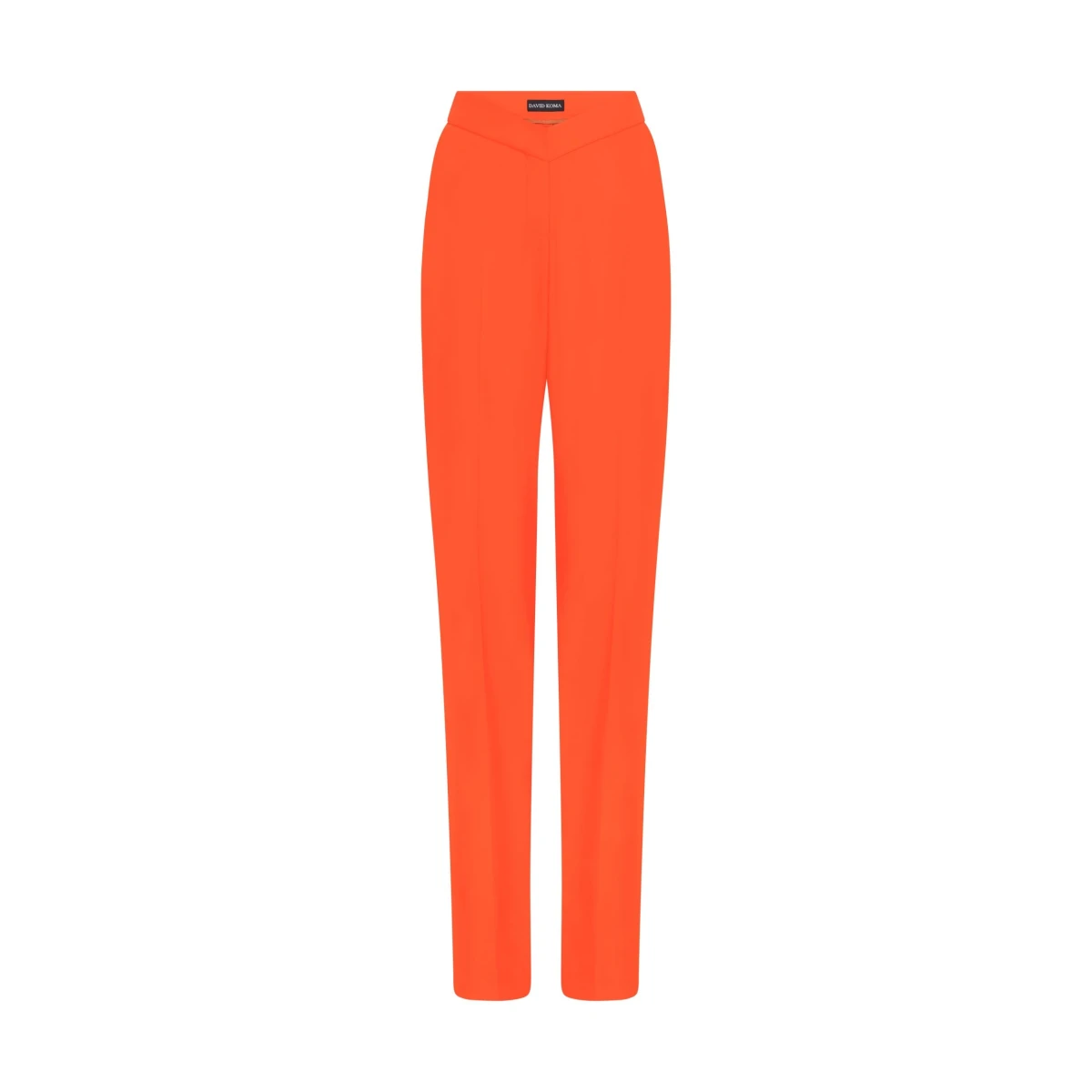 David Koma Straight Leg Tailored Trousers In Orange