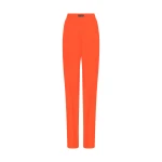David Koma Straight Leg Tailored Trousers In Orange