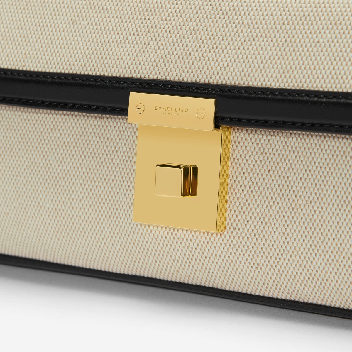大人気♪♪【DEMELLIER】The Paris Clutch クラッチバッグ The Paris Clutch | Black Smooth | DeMellier