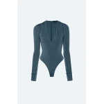 Lapointe Jersey V Neck Bodysuit