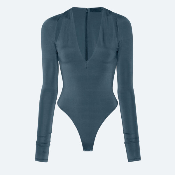 Lapointe Jersey V Neck Bodysuit