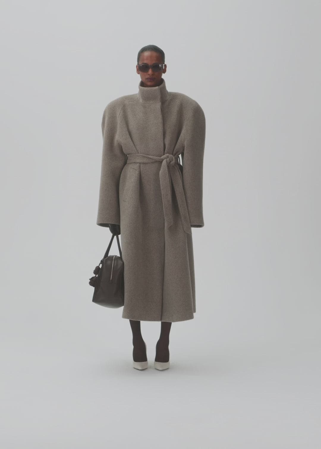【関税込み】MAGDA BUTRYM WRAP COTTON COAT Wrap cotton trench coat in beige