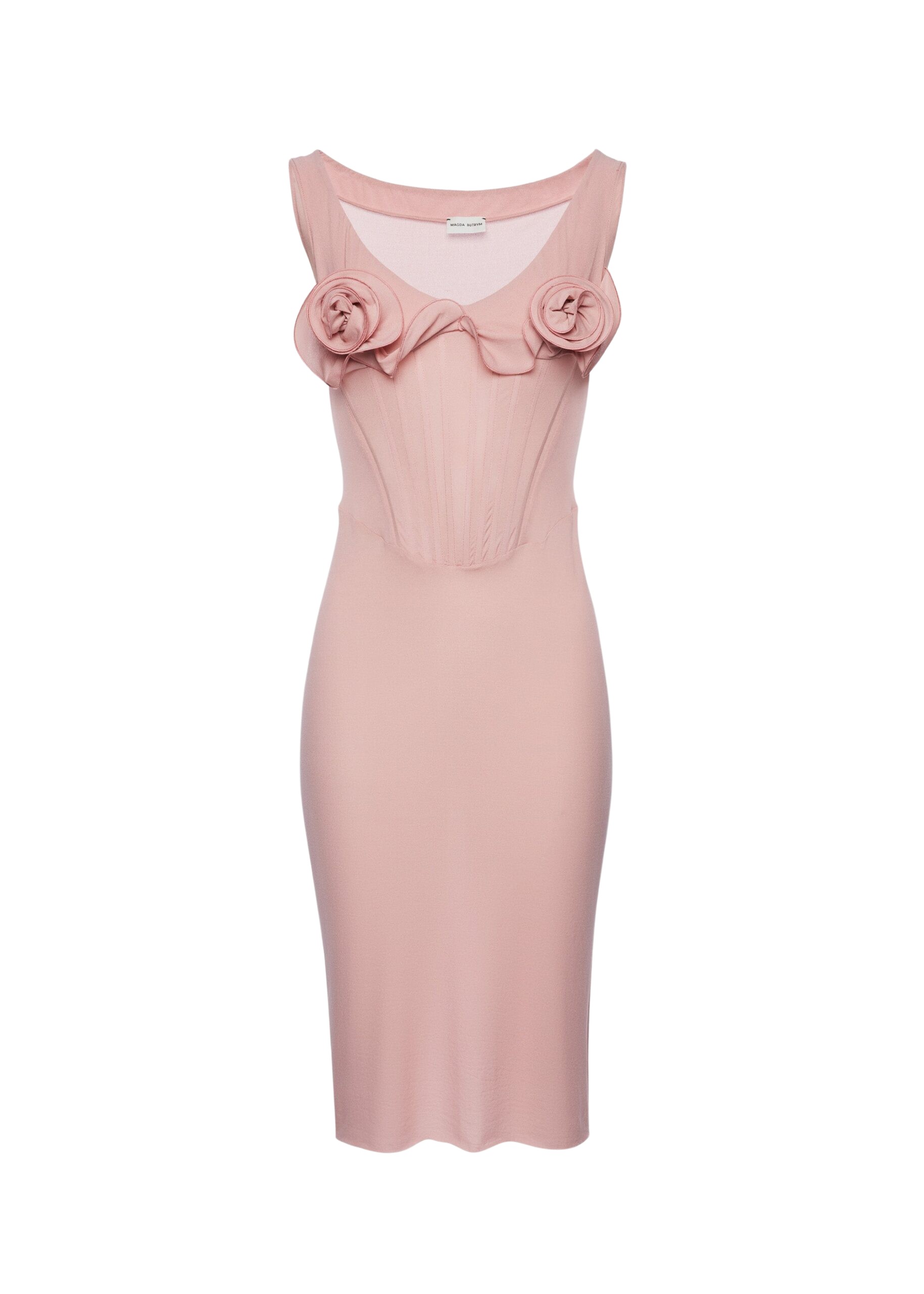 MAGDA BUTRYM 811722PINK 関税送料込 Magda-Butrym-Leather-bustier-