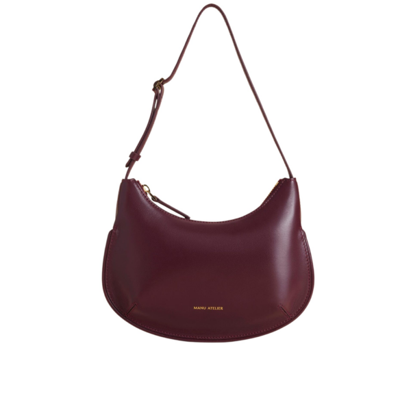 Manu Atelier Ilda Merlot Soft luxury Bags from Coveti Marketplace