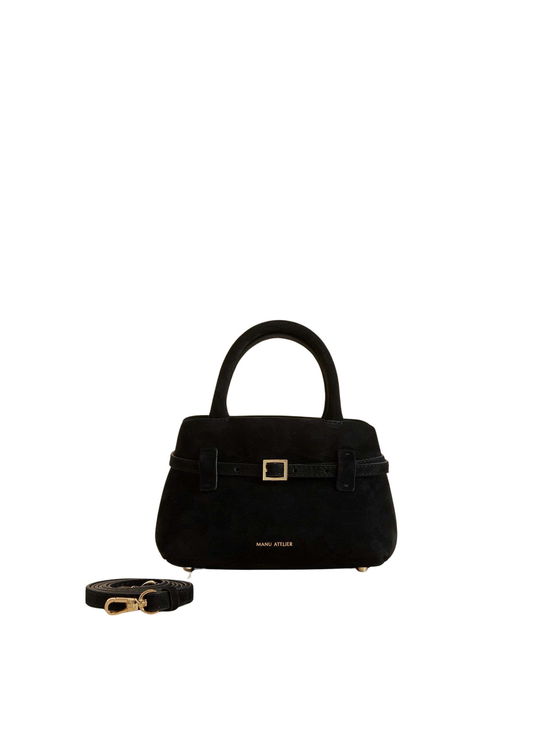 Manu Atelier Le Cambon 20 Black Suede