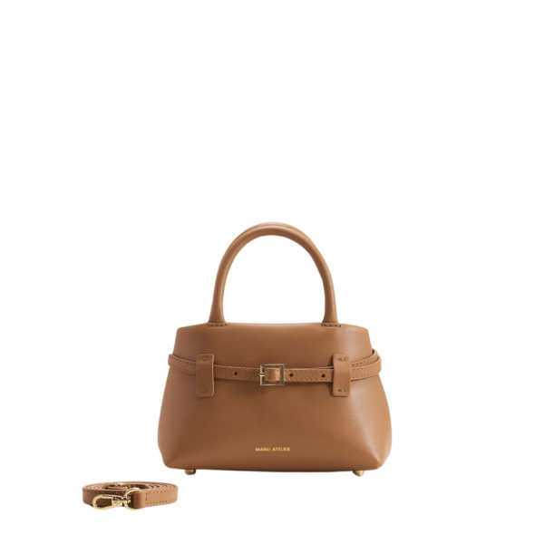 Manu Atelier Le Cambon 20 Tan Soft luxury Bags from Coveti Marketplace