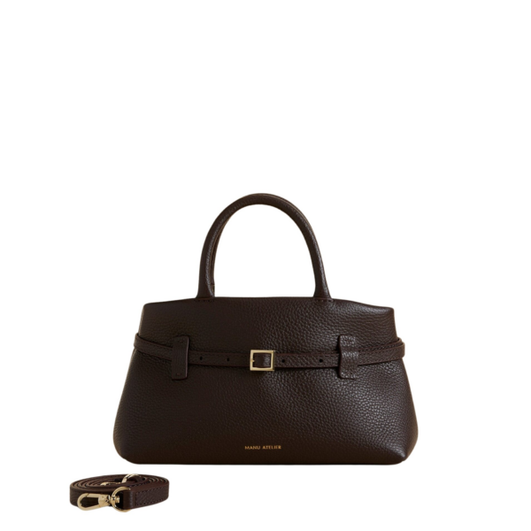 Manu Atelier Le Cambon 25 Deep Brown luxury Bags from Coveti Marketplace