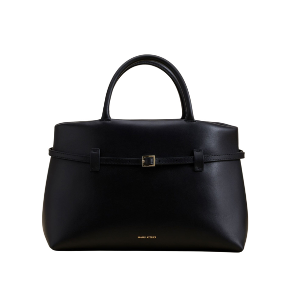 Manu Atelier Le Cambon 35 Black Soft luxury Bags from Coveti Marketplace