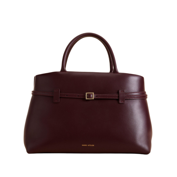Manu Atelier Le Cambon 35 Merlot Soft luxury Bags from Coveti Marketplace