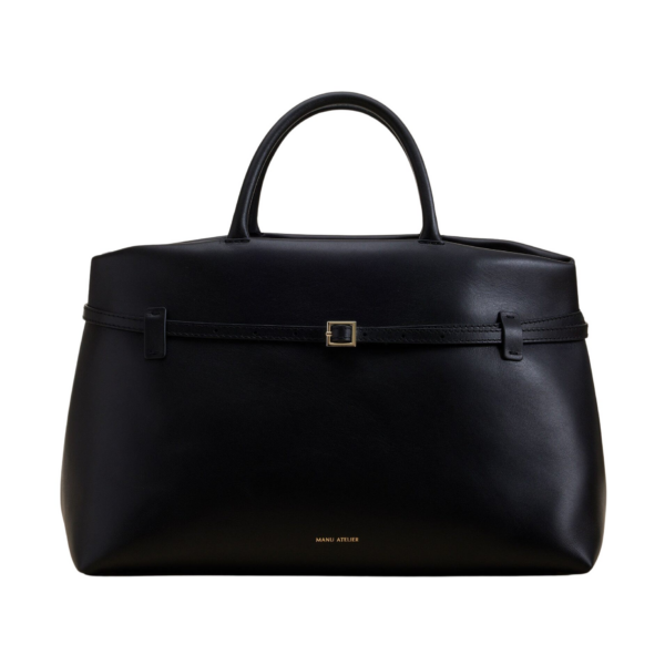 Manu Atelier Le Cambon 40 Black Soft luxury Bags from Coveti Marketplace