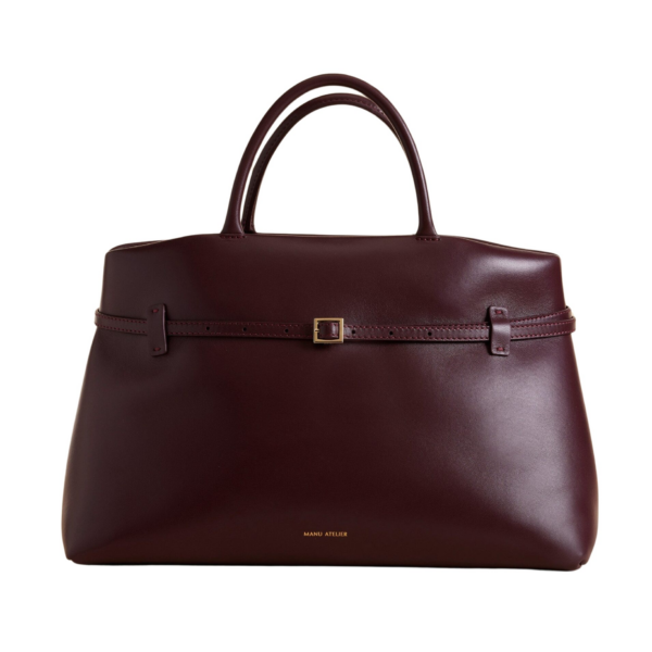 Manu Atelier Le Cambon 40 Merlot Soft luxury Bags from Coveti Marketplace