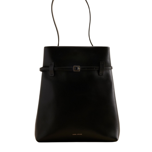 Manu Atelier Tote du Jour Black Soft luxury Bags from Coveti Marketplace