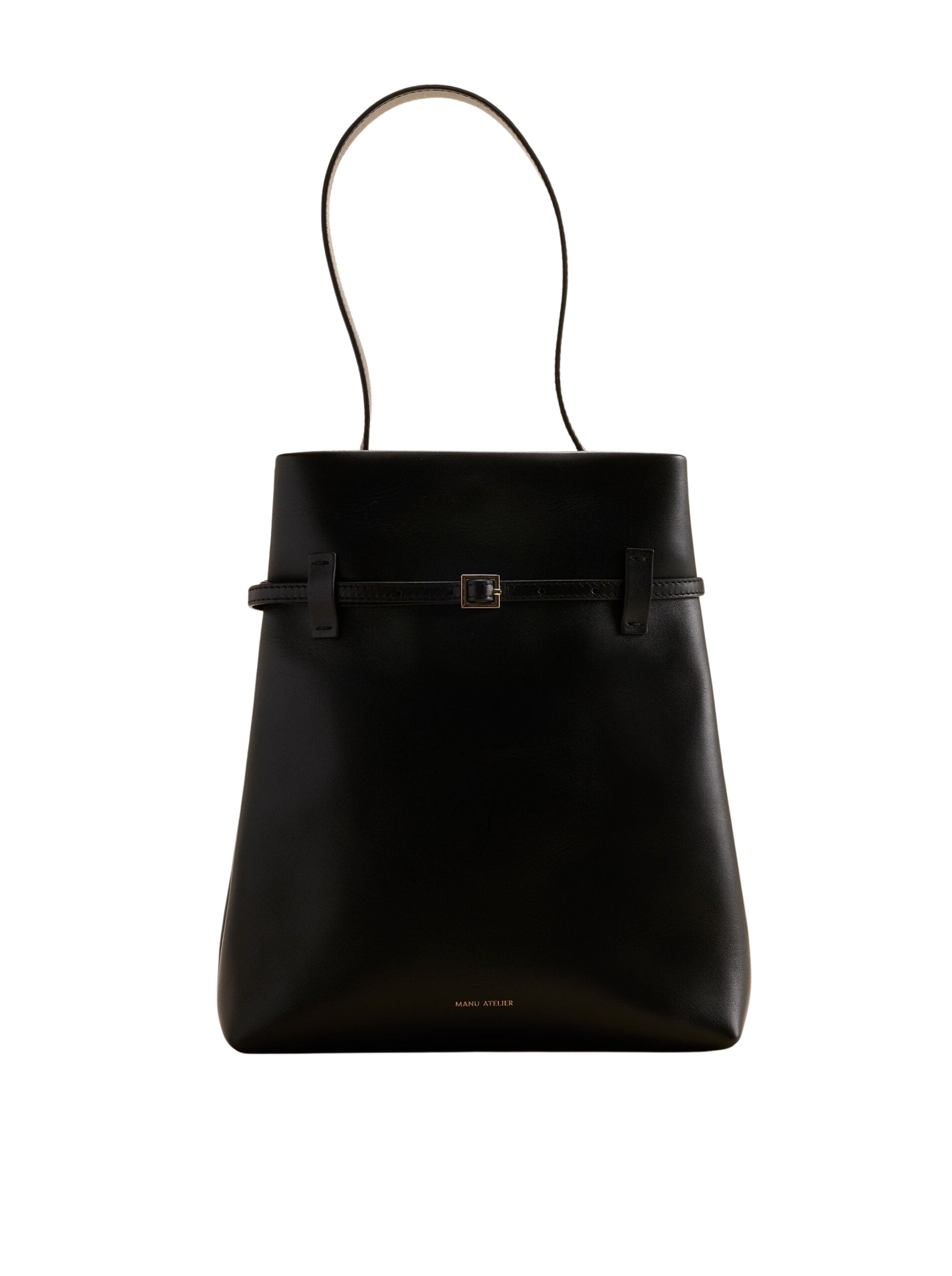 Manu Atelier Tote du Jour Black Soft luxury Bags from Coveti Marketplace