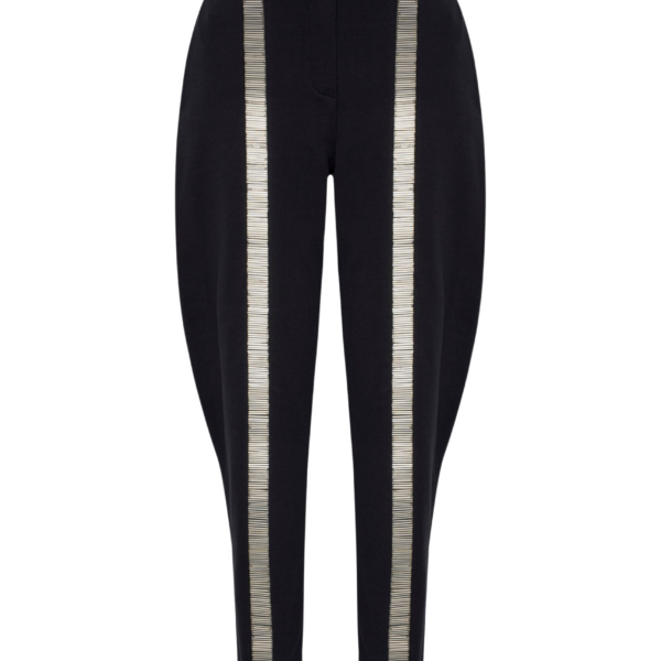 Black Corset Pants luxury Clothing from Coveti Marketplace
