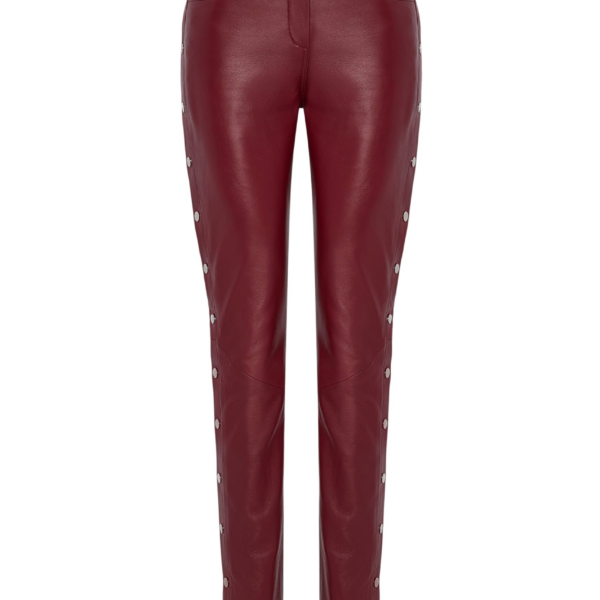 Red Corset Pants luxury Clothing from Coveti Marketplace