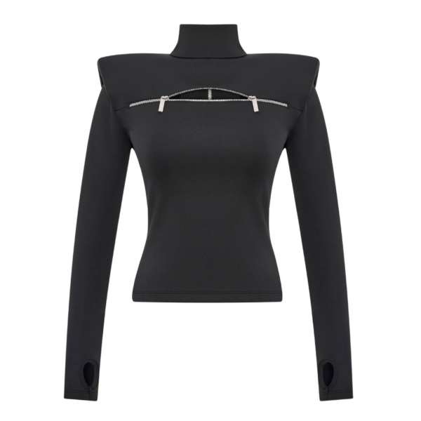 Black Corset Tops luxury Clothing from Coveti Marketplace