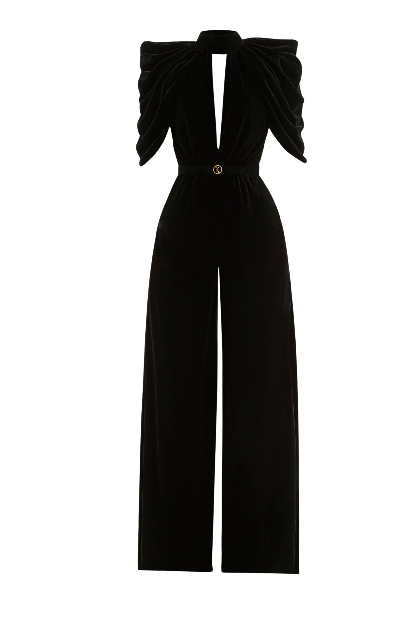 ワンピース Saiid Kobeisy Satin Jumpsuit Satin jumpsuit – Saiid Kobeisy Online