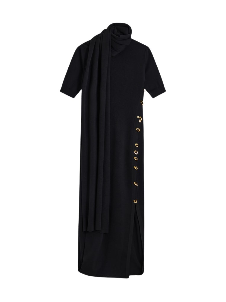 Schiaparelli Scarf Piercings Dress