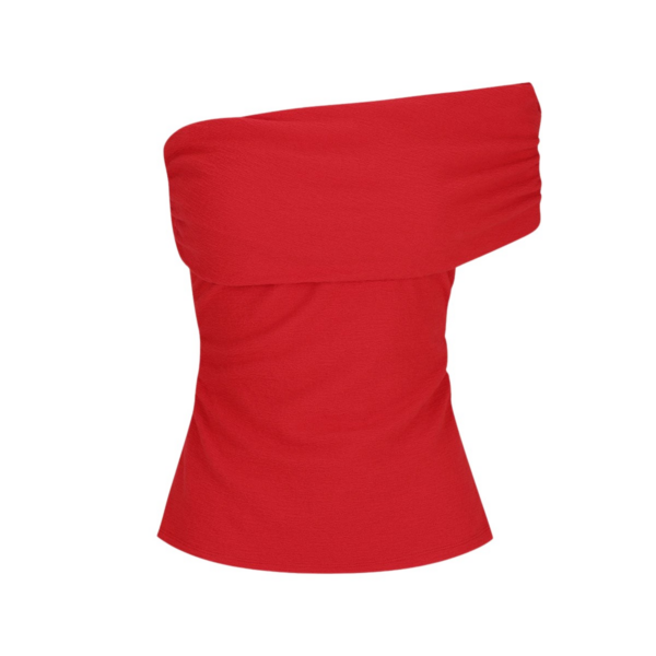Shona Joy Red Top luxury Clothing from Coveti Marketplace