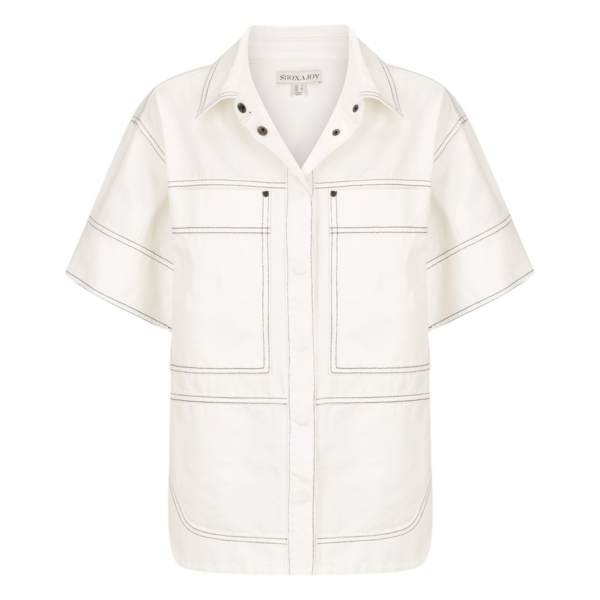 Shona Joy Ivory Top luxury Clothing from Coveti Marketplace