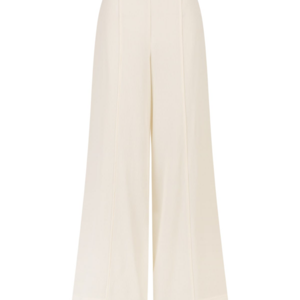 Shona Joy Ivory Pant luxury Clothing from Coveti Marketplace