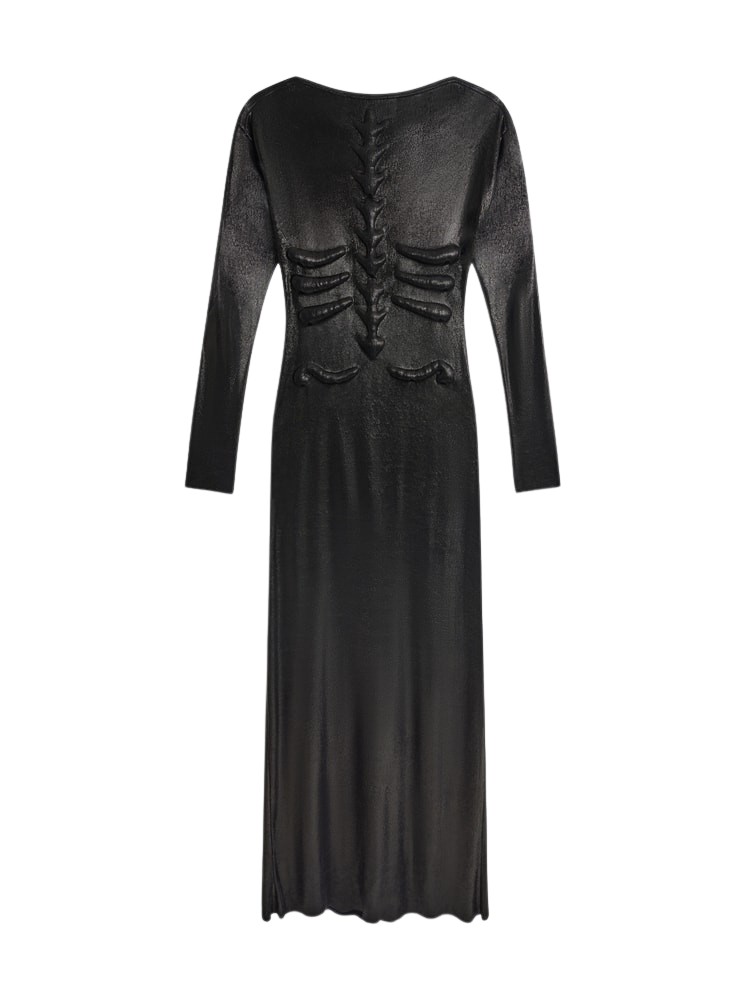 Schiaparelli Skeleton Trompe L’Oeil Dress