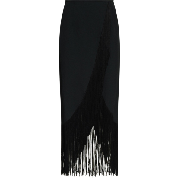 Black Feather Skirt luxury Clothing from Coveti Marketplace