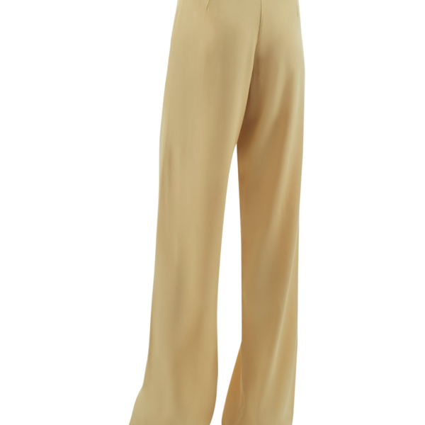 Yellow Feather Pant luxury Clothing from Coveti Marketplace