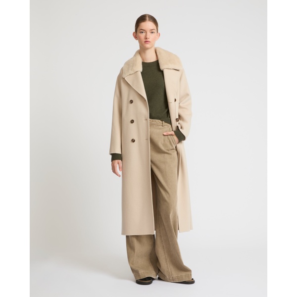 yves salomon shearling coat