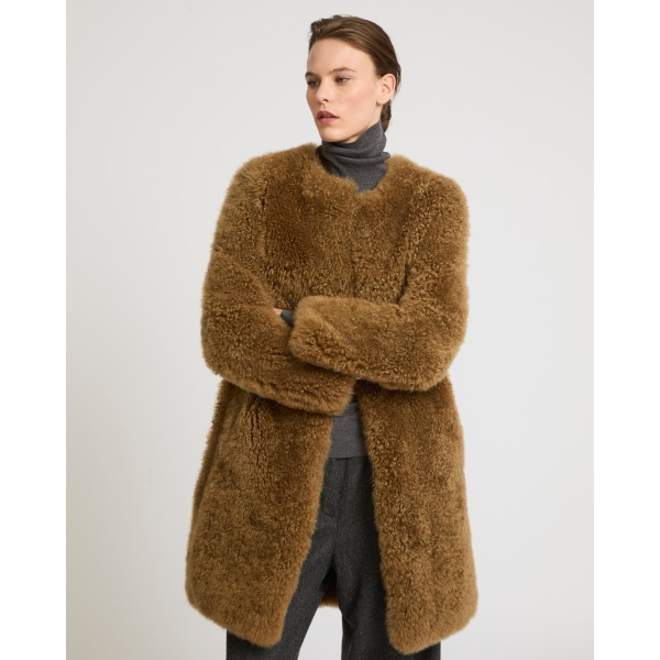 yves salomon shearling coat