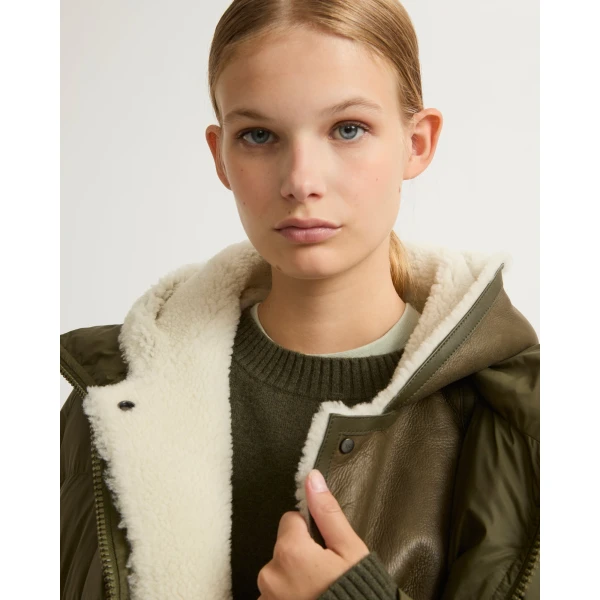 yves salomon down jacket