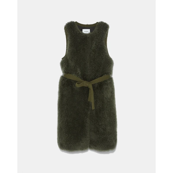 yves salomon fur vest